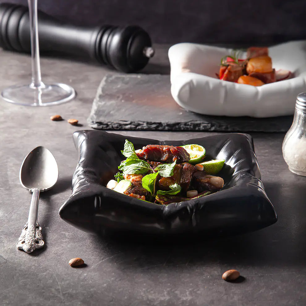 Creative Ceramic Plate for Molecular Cuisine Dining