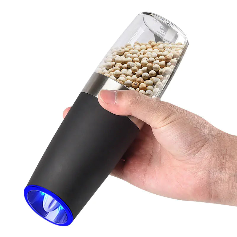 Electric Pepper Grinder with Gravity Sensor (Stainless Steel)