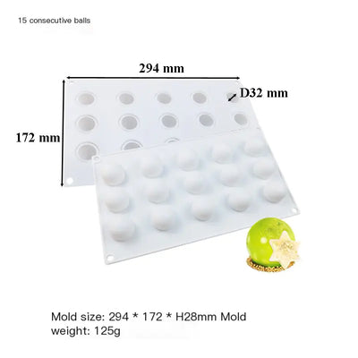 New Ocean Shell Silicone Mousse Cake Mold for Baking