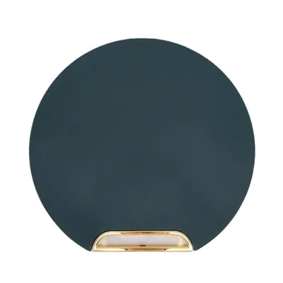 Green Round Plastic Cutting Board for Vegetables & Fruits