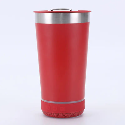 20oz Stainless Steel Travel Mug with Bluetooth Speaker