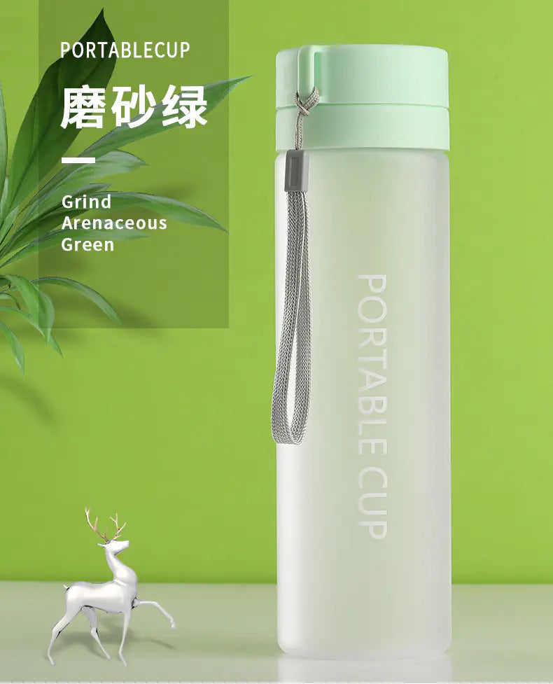 New Outdoor Large Capacity Sports Water Bottle with Strap