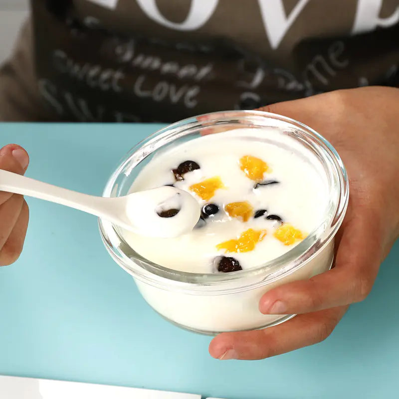 High Borosilicate Glass Food Storage Box for Steaming