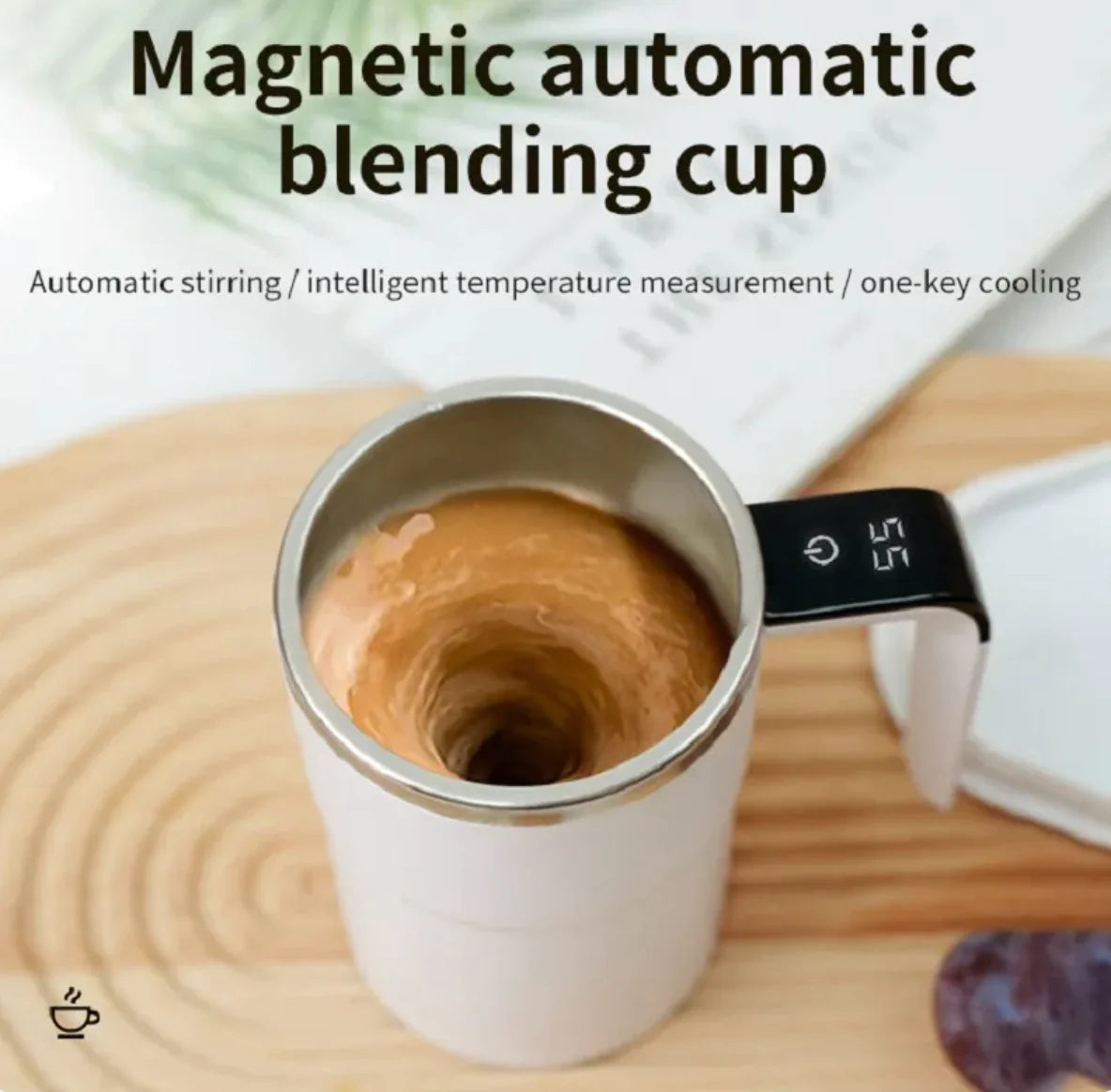 Automatic Self-Stirring Coffee Mug - Lunqara 