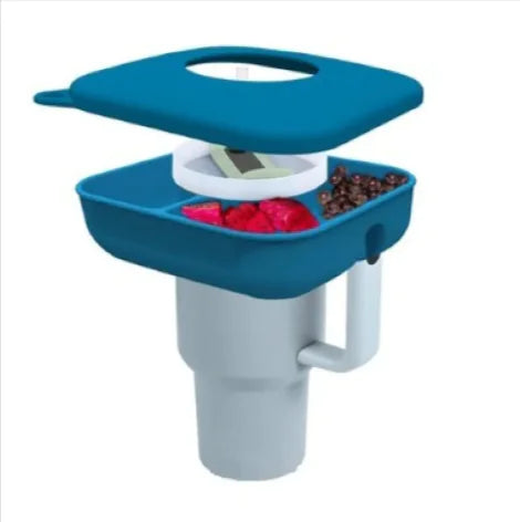 Silicone Snack Platter with Lid