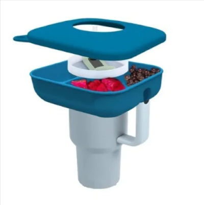 Silicone Snack Platter with Lid