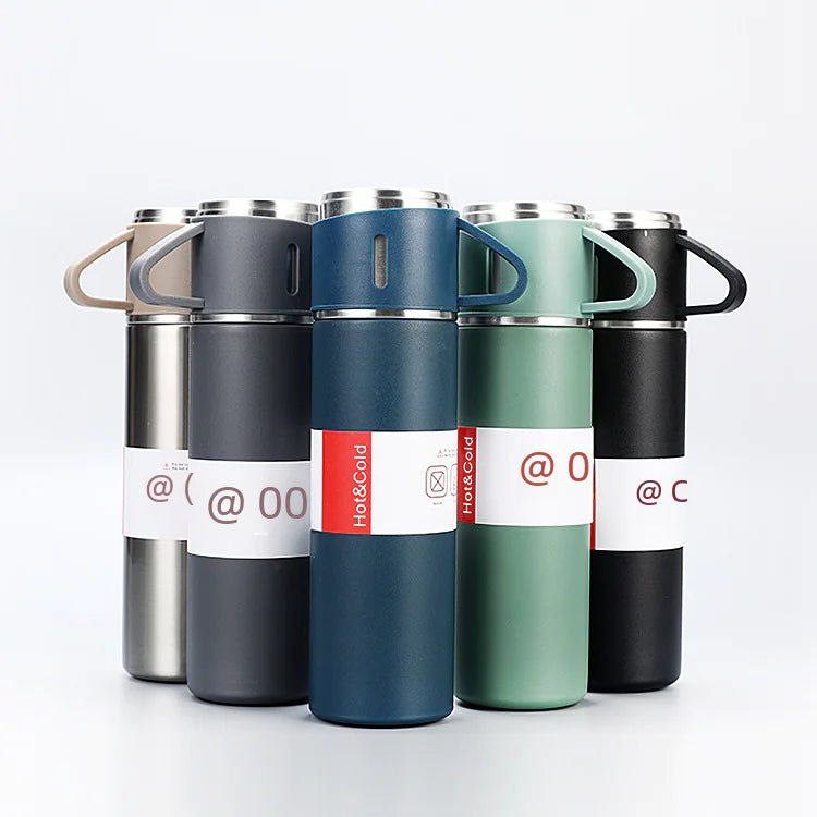 New 304 Stainless Steel Insulated Tea Cup Gift Set - Lunqara