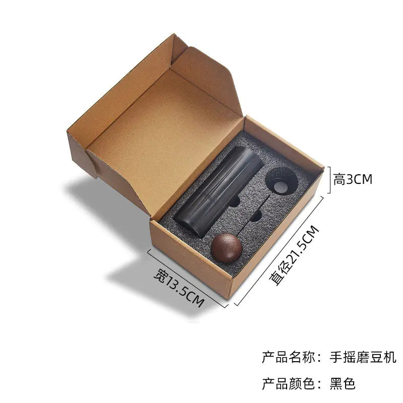 Stainless Steel Manual Coffee Grinder for Outdoor Use