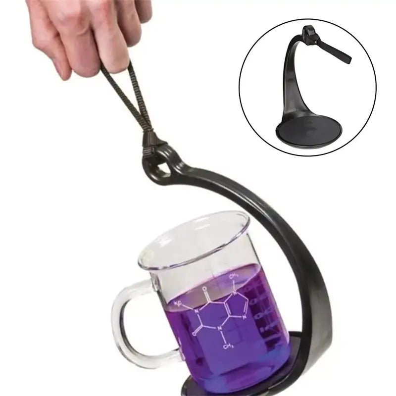 Spillproof Cup Holder with Strong Grip and Strap - Lunqara