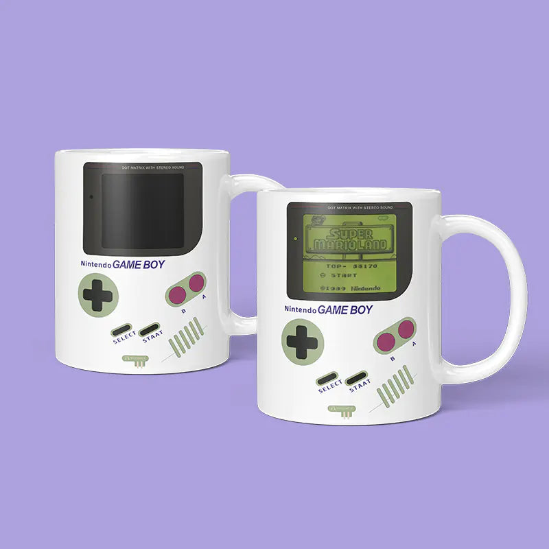 Large Ceramic Color-Changing Game Console Mug