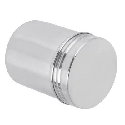 304 Stainless Steel Sealed Storage Jar Portable Tea Coffee Beans Container Small - Lunqara