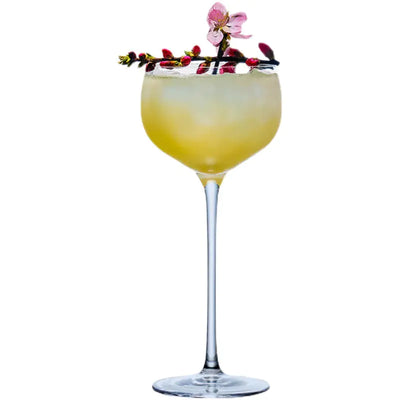 Japanese Wooden Highball Cocktail Glass - Handmade