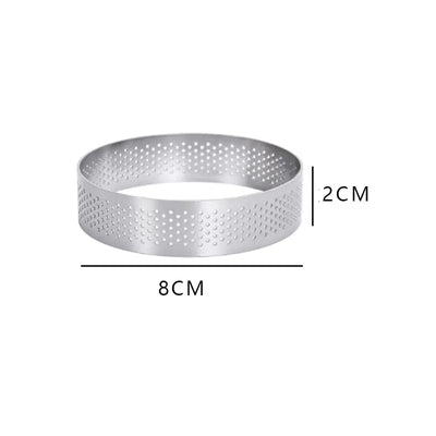 304 Stainless Steel Mousse Ring Mold for Baking - Lunqara