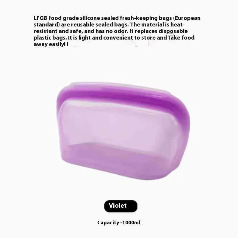 Food Grade Silicone Sealed Bag