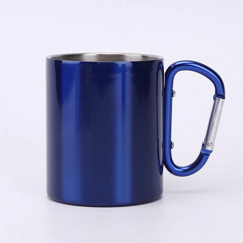 Stainless Steel Double-Layer Camping Mug