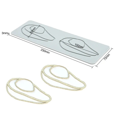 Pineapple Fruit Crisps Silicone Lace Mat for Baking