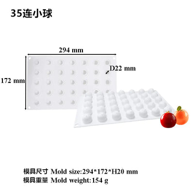 New Ocean Shell Silicone Mousse Cake Mold for Baking