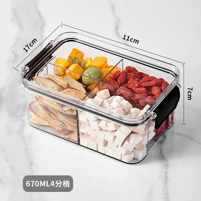 Food - Grade Plastic Sealing Jar for Snacks and Storage - Lunqara