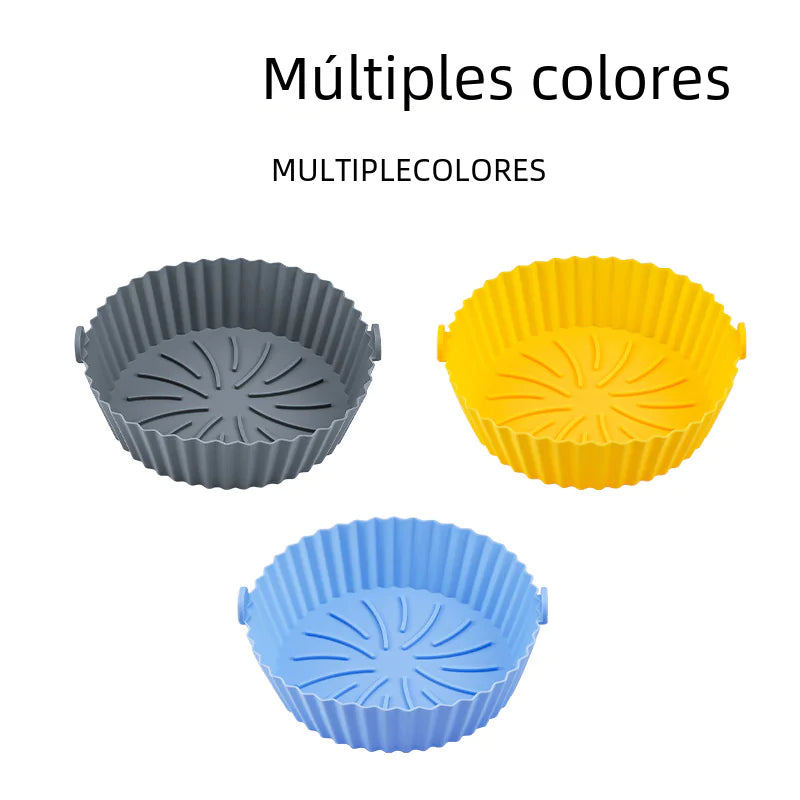 Air Fryer Silicone Baking Mat and Tray - Lunqara 