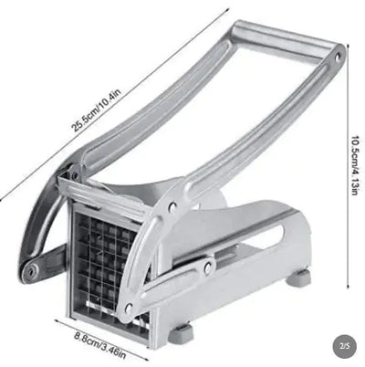 Potato Strip Cutter Stainless Steel Manual - Lunqara