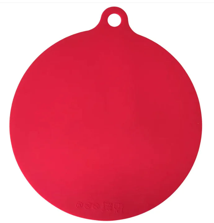 Round Silicone Placemat & Baking Mat – Heat-resistant with Hanging Hole