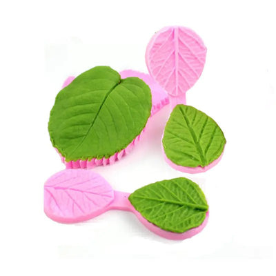 Silicone Leaf Mold for Cake and Chocolate Decoration - Lunqara