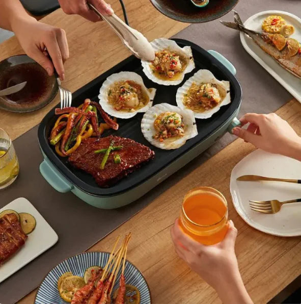 Multi-Functional Fish Grill & Rinse Pot