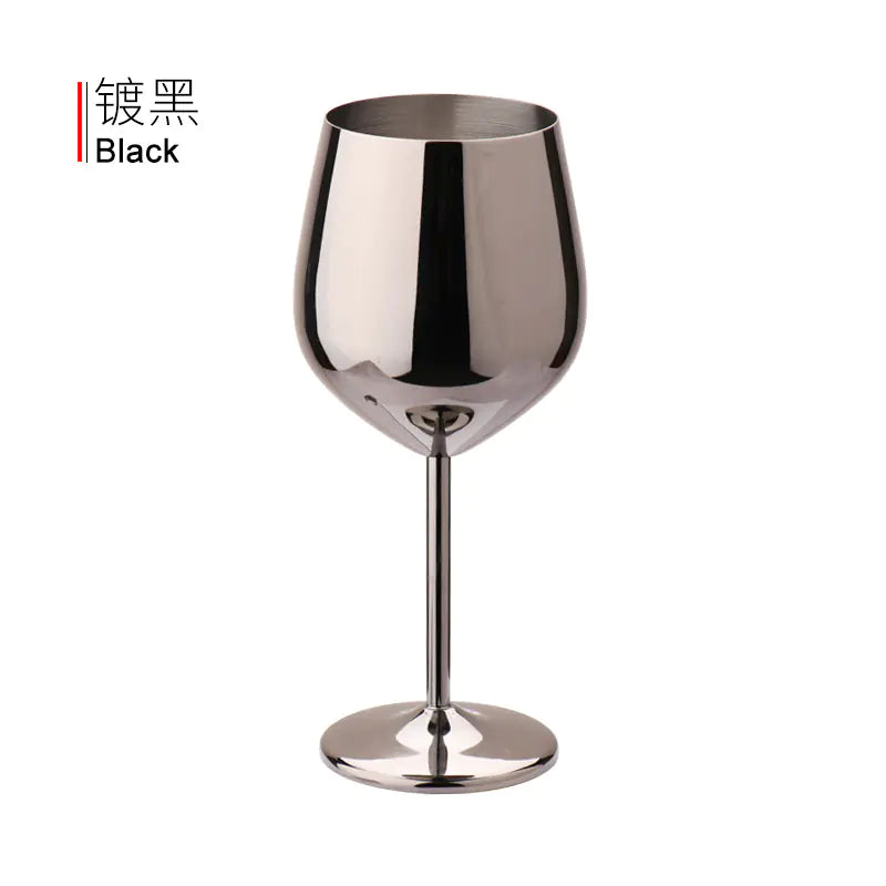 500ml Creative 304 Stainless Steel Wine Goblet - Lunqara 