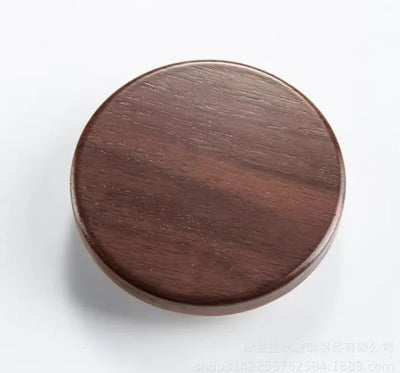 Glass Tea Cup with Wooden Handle