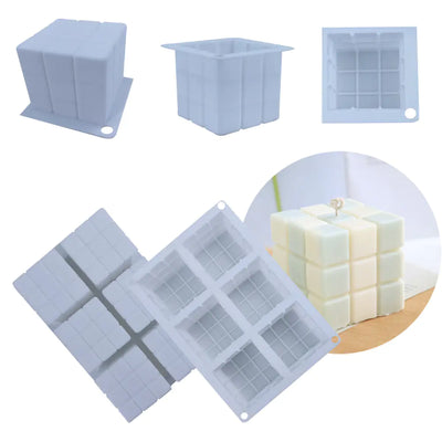 Silicone 3D Mousse Mold for French Baking and Candles