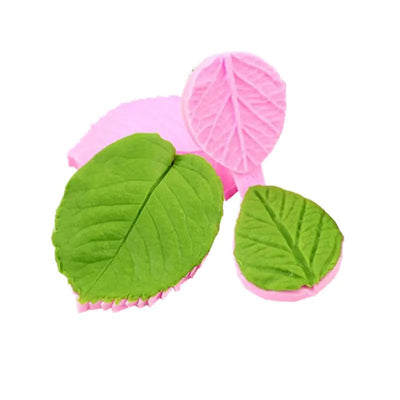 Silicone Leaf Mold for Cake and Chocolate Decoration - Lunqara