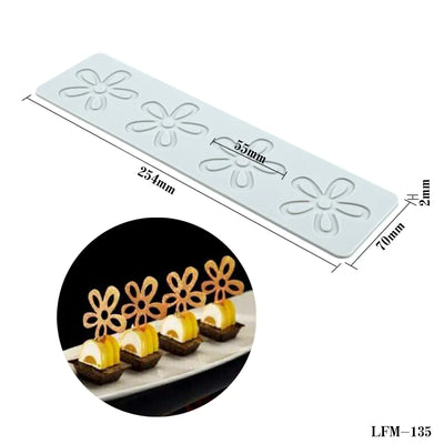 Silicone Lace Mat for Cake Decorating and Baking Tools - Lunqara 