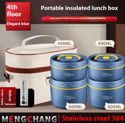 Multi-layer Extra Long Insulation Lunch Box
