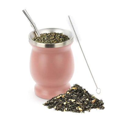Stainless Steel Gourd Tea Cup from Argentina - Lunqara 