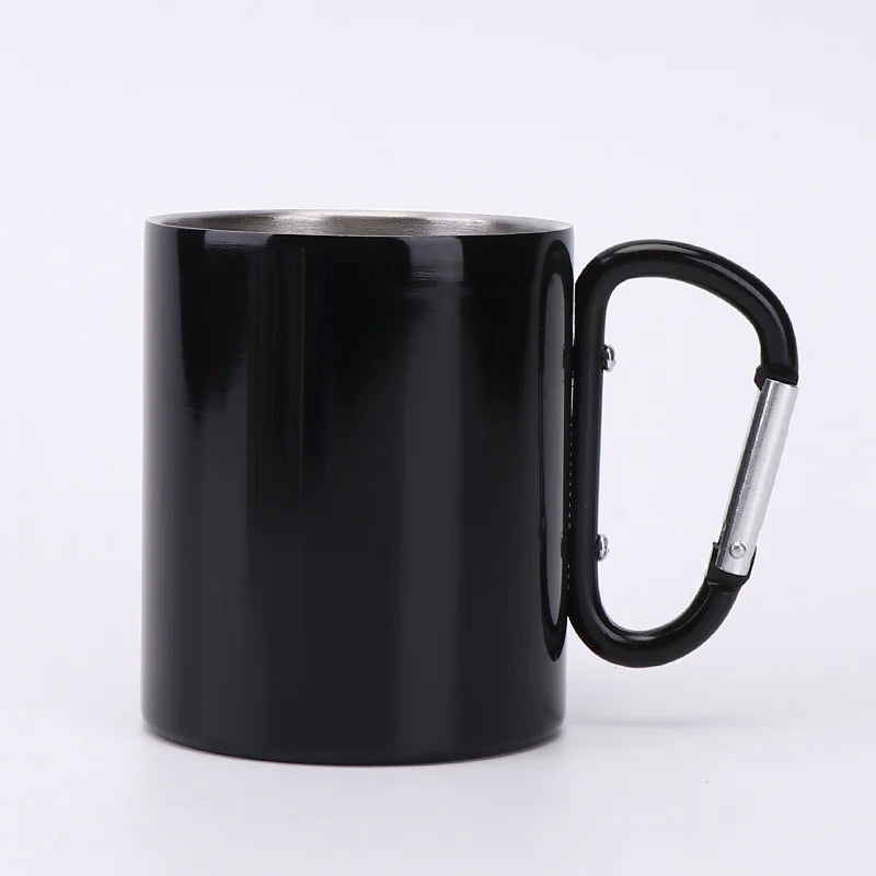 Stainless Steel Double-Layer Camping Mug