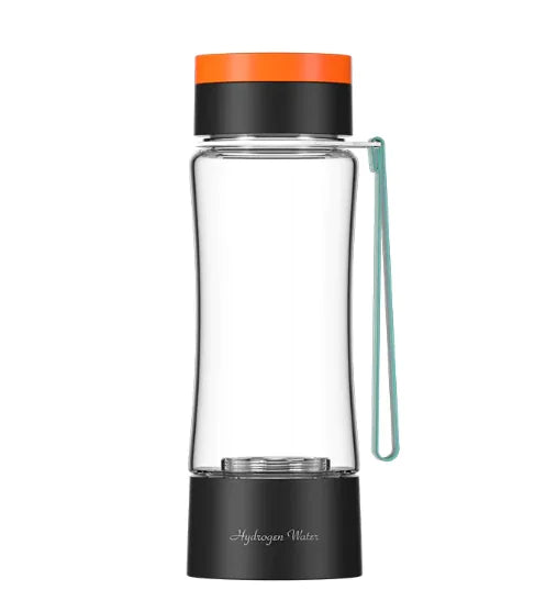 Hydrogen-Rich Water Cup with Hydrogen Production & UV Sterilization Lamp, 450ML - Lunqara 