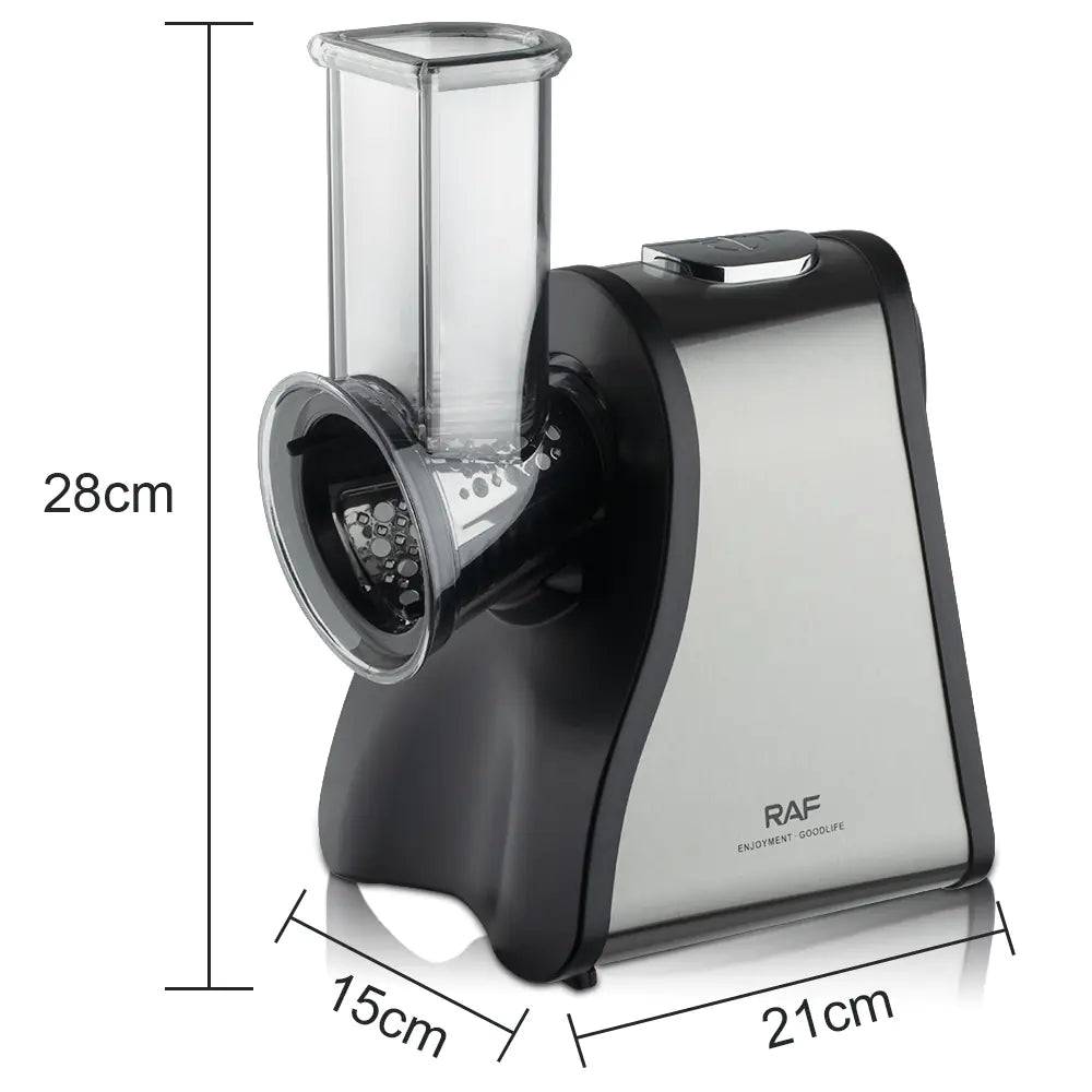 Electric Cheese Grater and Vegetable Slicer Machine - Lunqara
