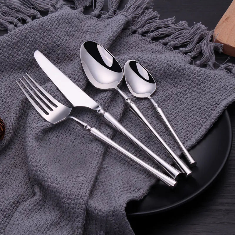 304 Stainless Steel Creative Cutlery Set (3 Pieces)