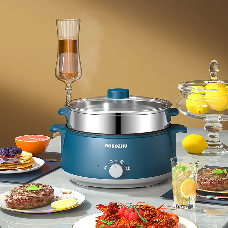 Multifunctional Electric Pot for Dormitory Cooking - Lunqara 