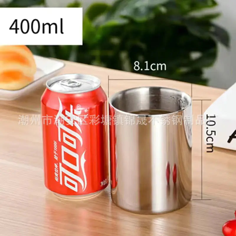 Double-Layer Insulated 316 Stainless Steel Mug with Lid
