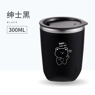 Double-Layer Insulated Stainless Steel Travel Mug - Lunqara 