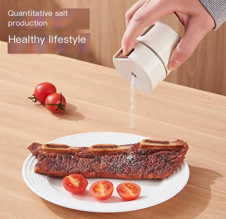 Magnetic Salt Dispenser Set for Kitchen Use