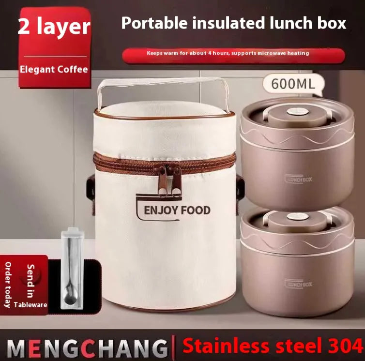 Multi-layer Extra Long Insulation Lunch Box