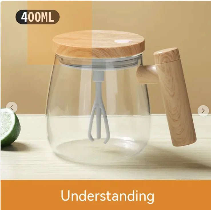 Self - Stirring Electric Coffee Mug - Lunqara