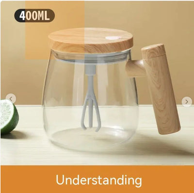 Self - Stirring Electric Coffee Mug - Lunqara