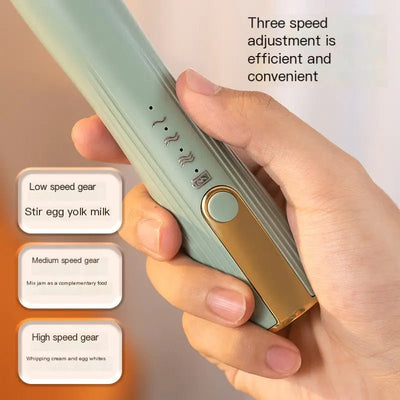 Electric Whisk for Cream and Coffee Frothing Machine - Lunqara