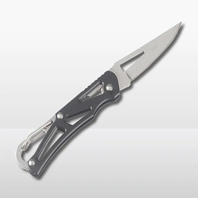 Mini Folding Key Knife - Stainless Steel Outdoor Tool