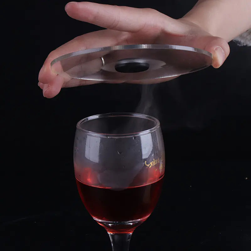 Acrylic Round Smoke Cover for Cocktail Smoking Tool