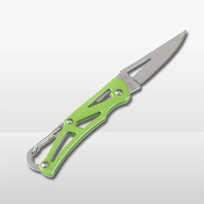 Mini Folding Key Knife - Stainless Steel Outdoor Tool