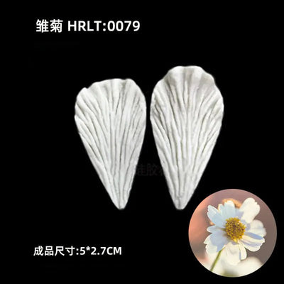 3D Silicone Molds for Leaf and Petal Decorations - Lunqara